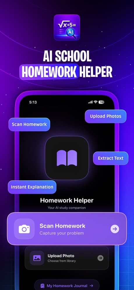 AI School Work app screenshot 1